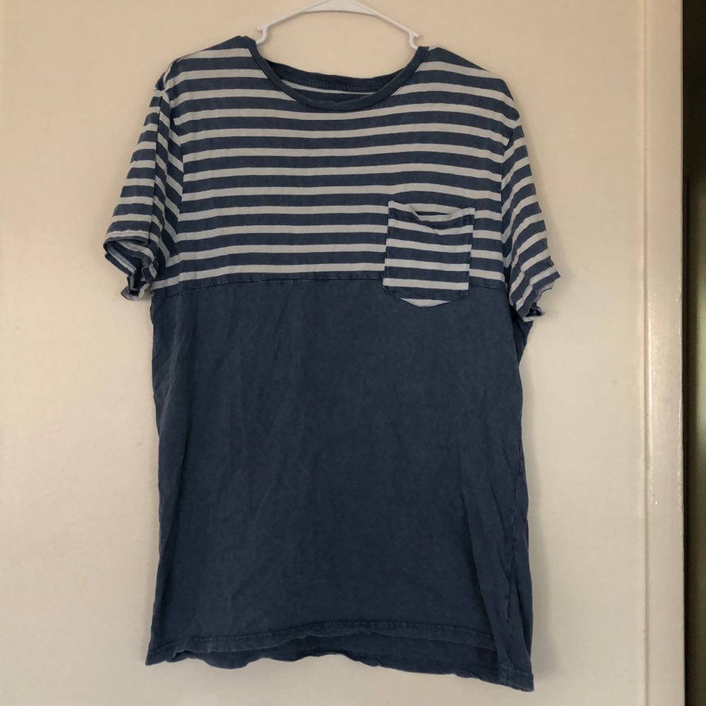 Blue Striped Tee
